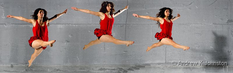 Three Dancers.jpg - A montage in the style of Eadweard Muybridge, developed at a dance masterclass with Chris Nash